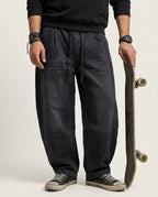 Black Oversized Jeans