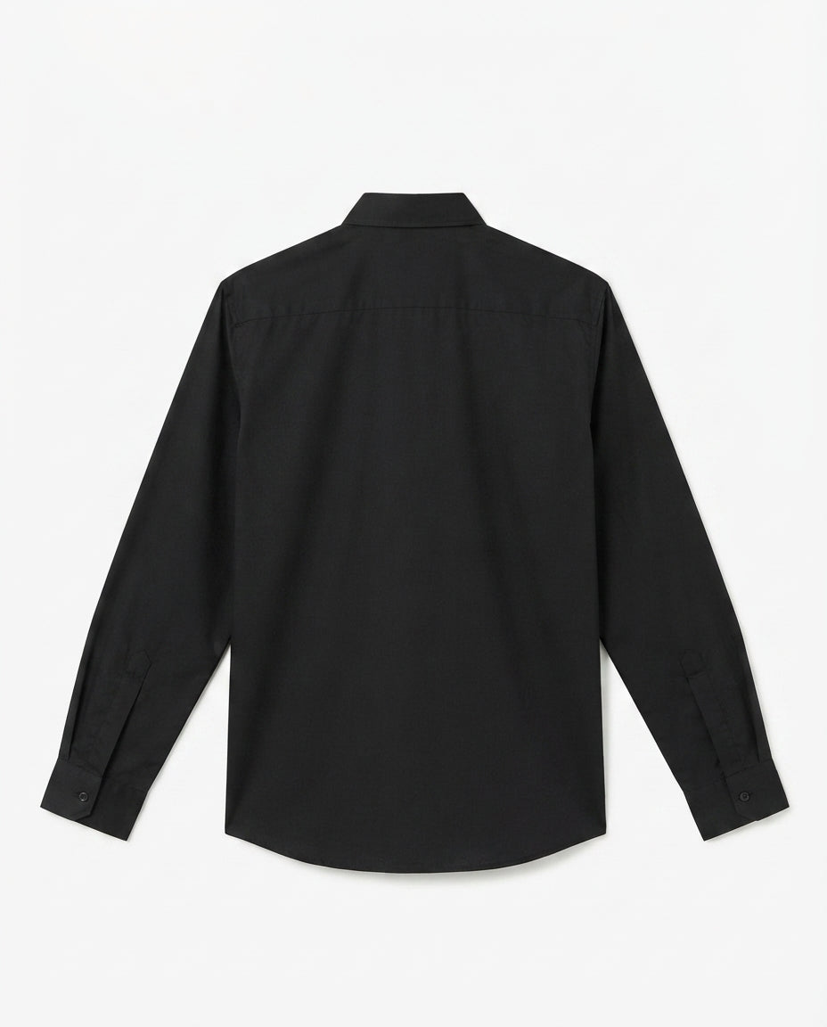 Executive Shirt – Midnight Black