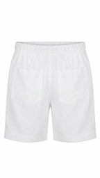 Linen Shorts – White