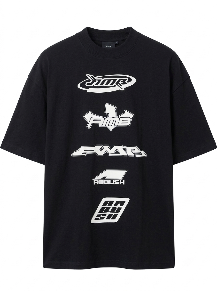 Black Graphic Tee