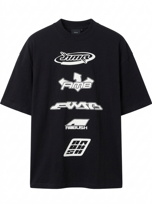 Black Graphic Tee