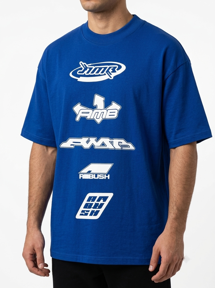 Vintage Blue Graphic Tee