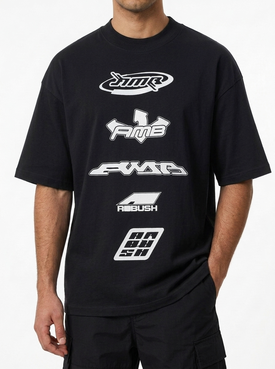 Black Graphic Tee