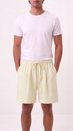 Linen Shorts – Sand