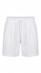 Linen Shorts – White