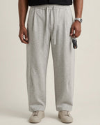 Linen Thick Band Oversized Pants