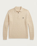 US Polo Full Sleeve Zip Ridges T-Shirt
