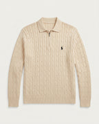 US Polo Full Sleeve Zip Ridges T-Shirt