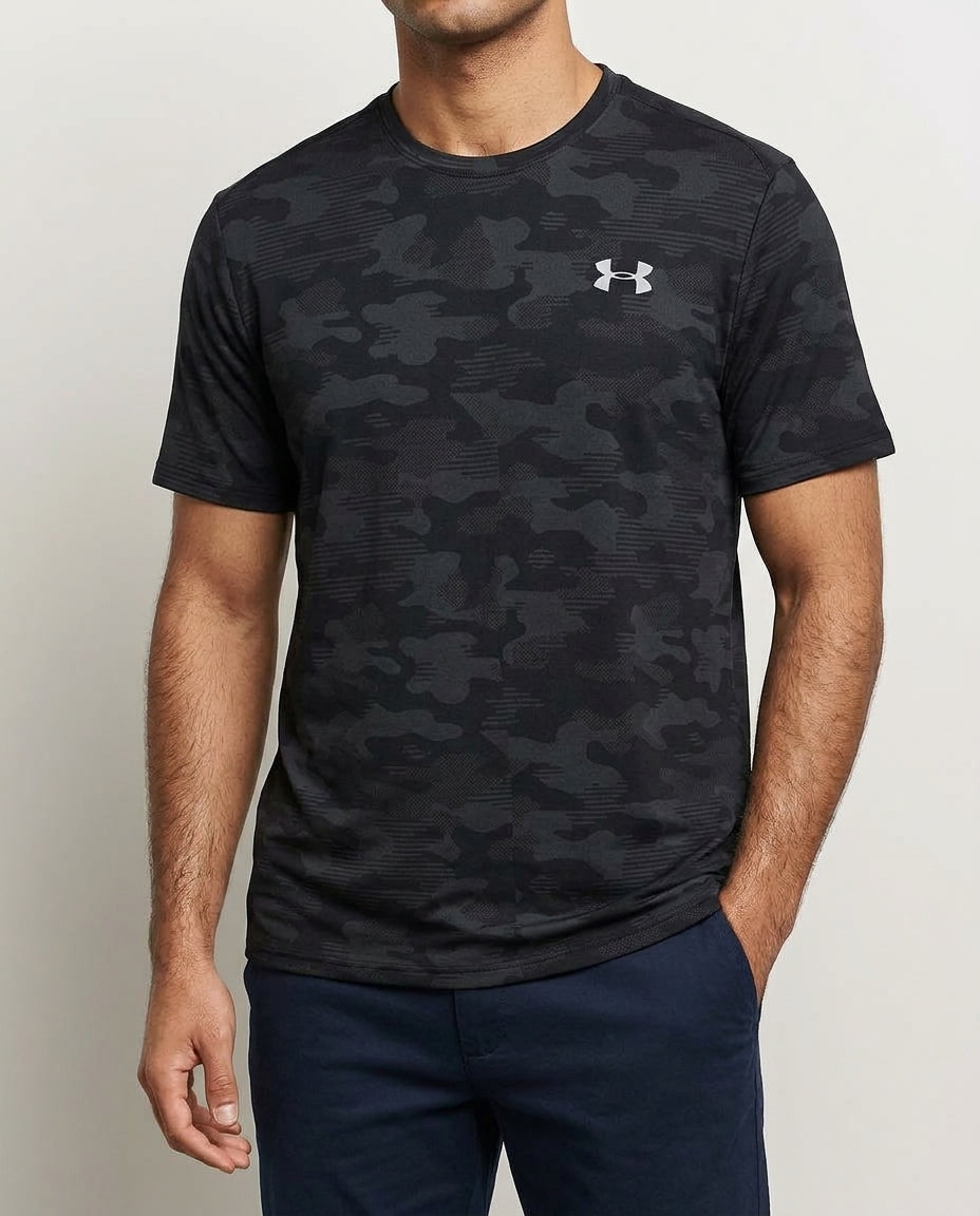 Under Armour Camo Print Fitted T-Shirt