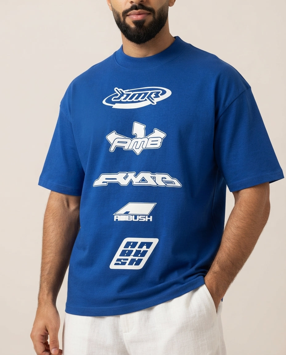 Vintage Blue Graphic Tee