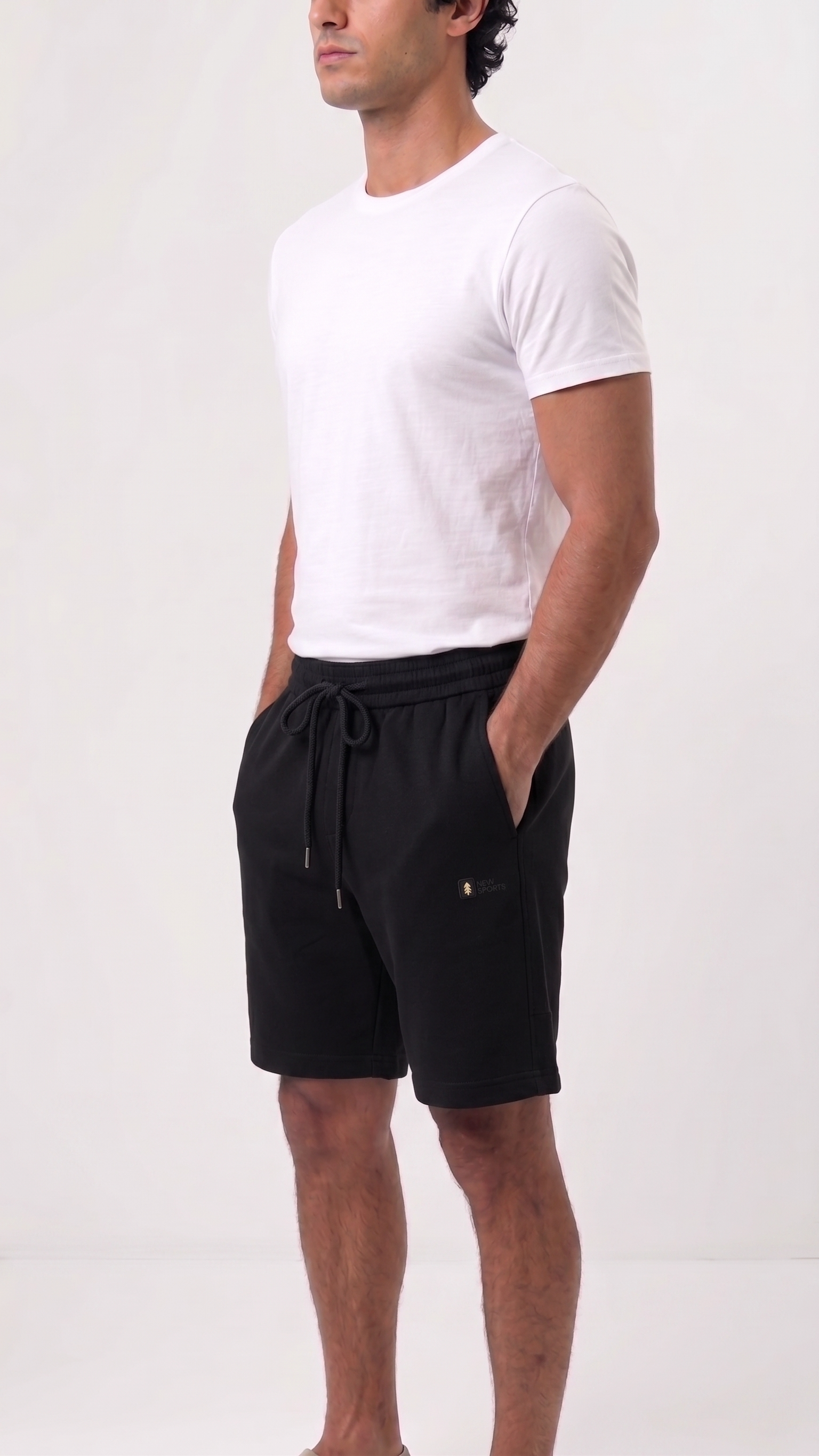 Cotton Shorts - Black