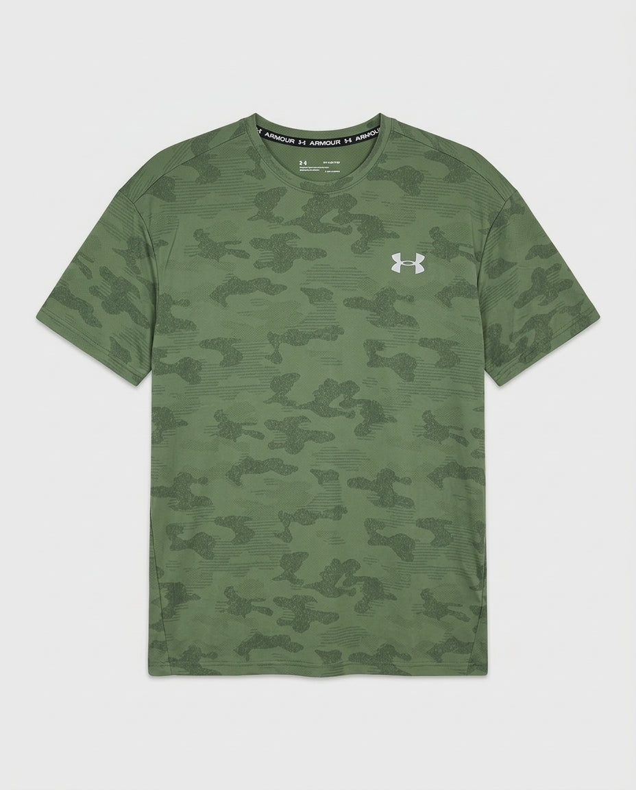 Under Armour Camo Print Fitted T-Shirt