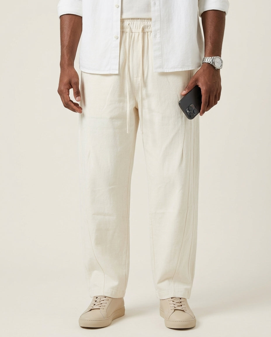 Cotton Oversized Pants