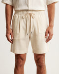 Linen Shorts – Sand