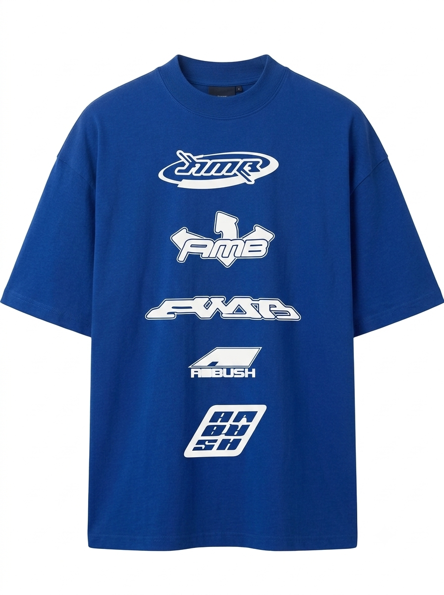 Vintage Blue Graphic Tee