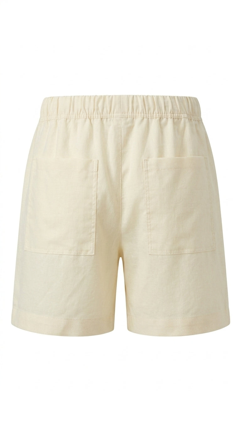 Linen Shorts – Sand