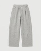 Linen Thick Band Oversized Pants
